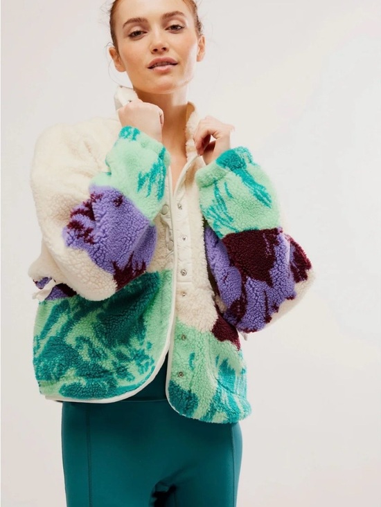 Free People Jackets & Blazers - Free People Hit The Slopes Fleece Jacket - Mountain